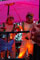 haunting musicians in the Night Carnival at Thames Festival