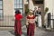 women in red regency dress Jane Austen Festival Bath 2010