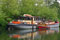 canal boat on Regent's Canal London